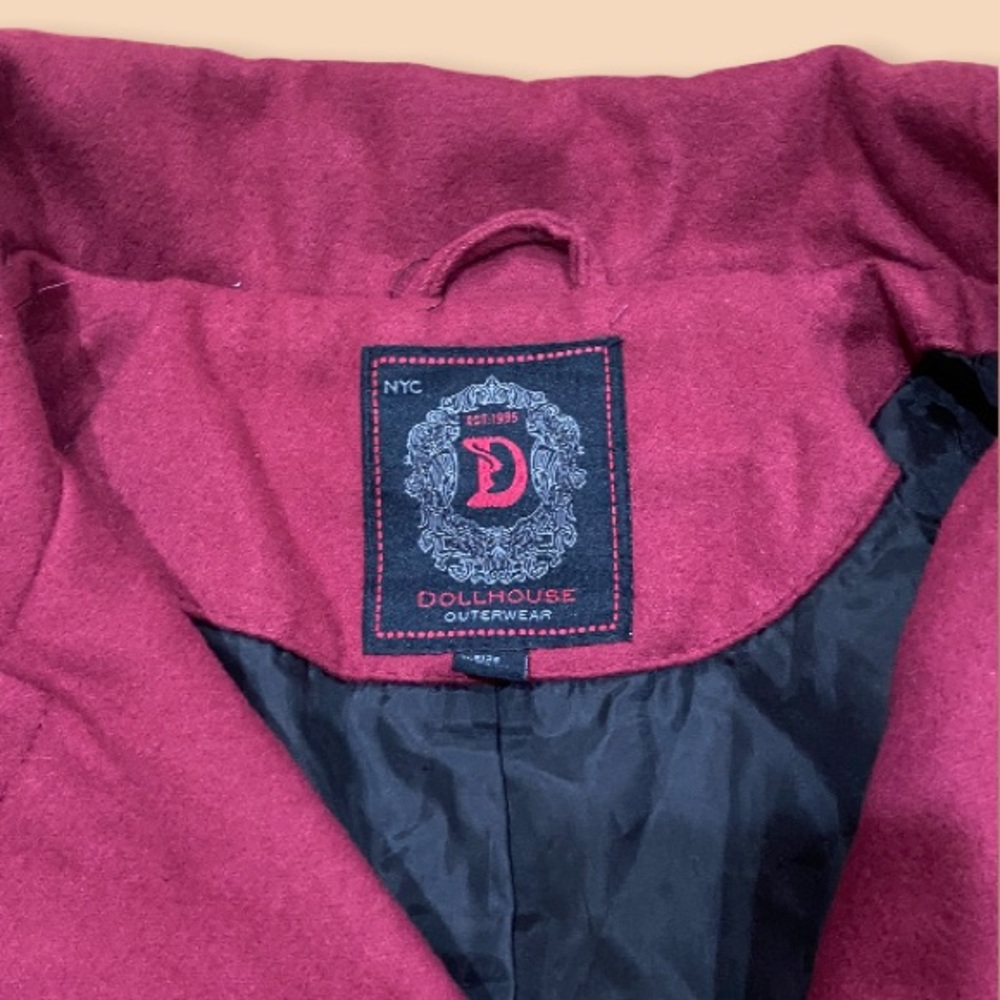 Double Breasted Pea coat - Picture 3 of 3